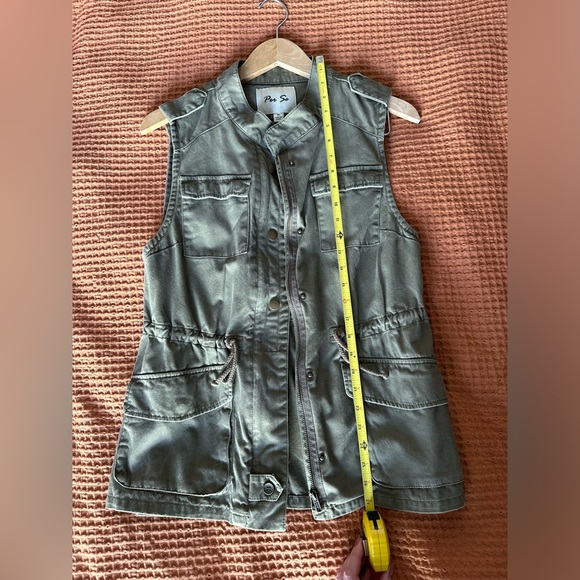 Per Se Vest Military Green Size Medium - Picture 8 of 11